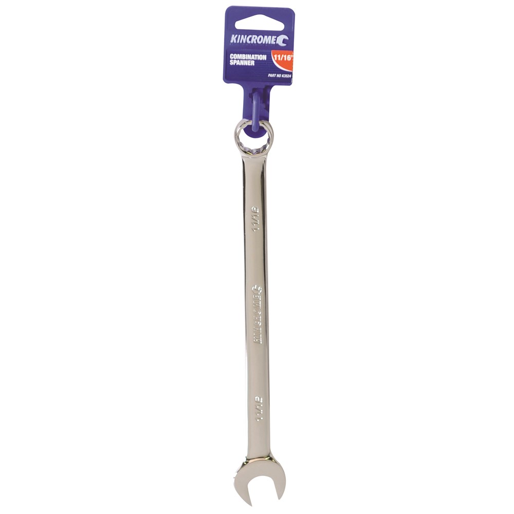 KINCROME COMBINATION SPANNER 1/4'' MIRROR POLISH